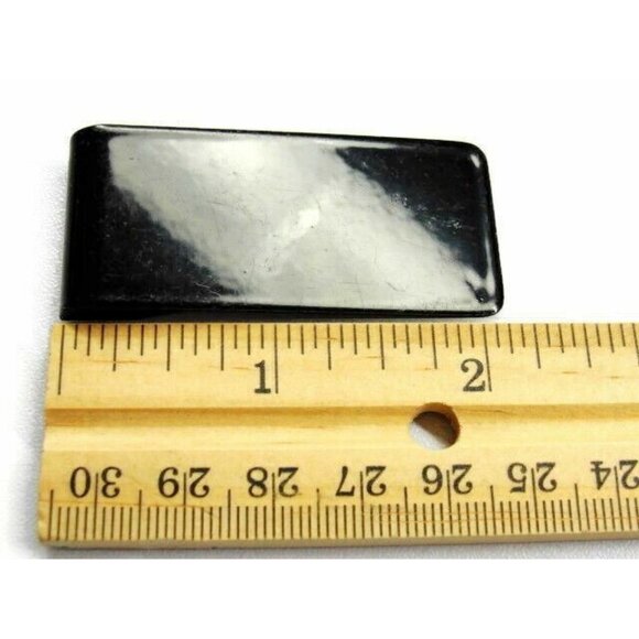 Money Clip Classic Black Wallet Cash ID Credit Card Holder - Picture 3 of 5